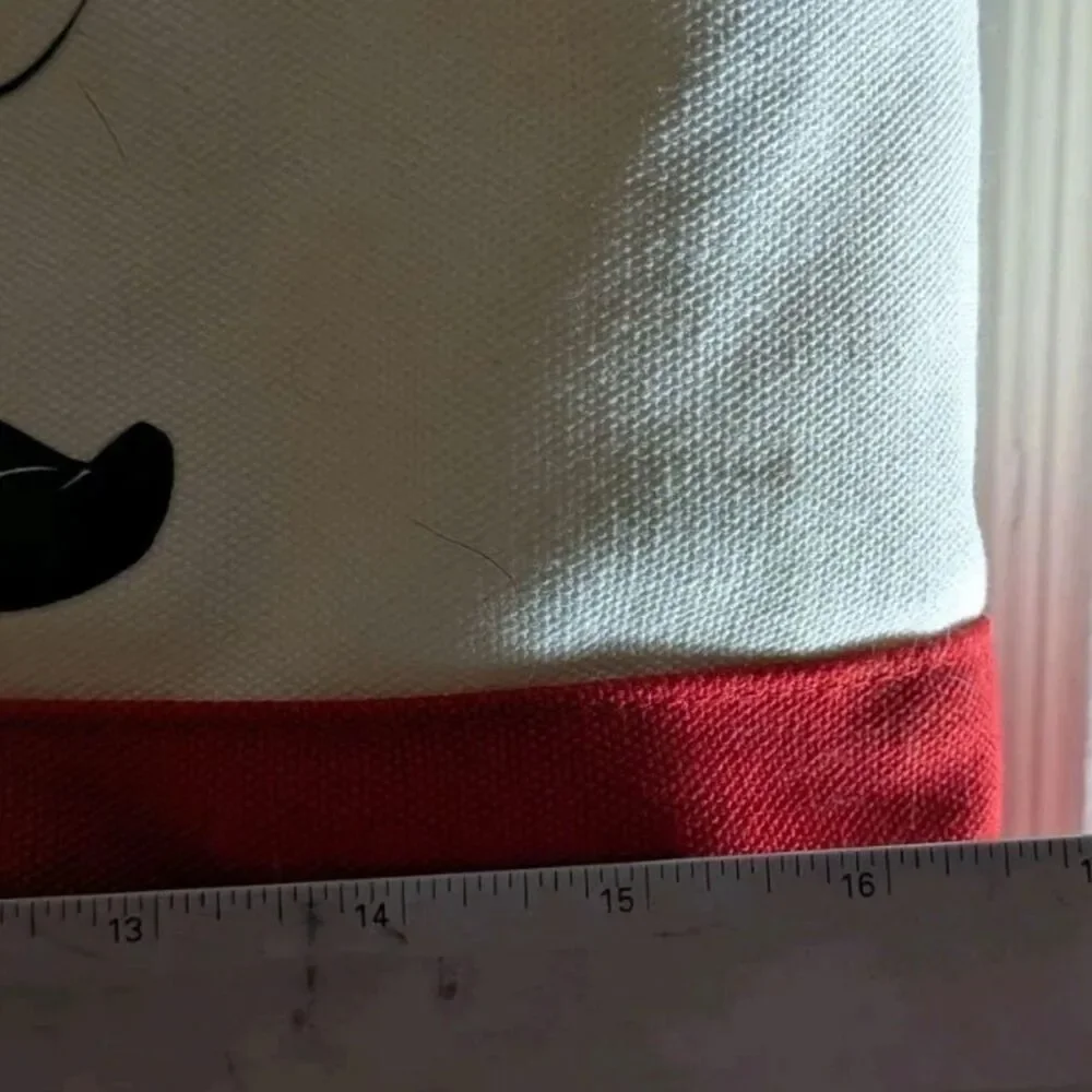 Disney Women's Red and Cream Bag